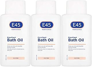 E45 Emollient Bath Oil - 500 ml - Pack of 3
