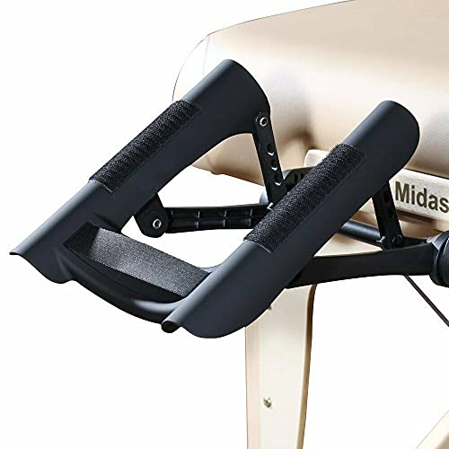 Master Massage ErgoCaptain Deluxe Hoofdsteun, ergonomisch Dream ™ Face Cradle, verstelbaar en bijzonder duurzaam, voor massagetafel, massagestoel - Image 4