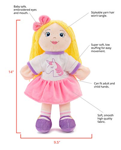 Soft Plush Hand Puppets For Girl And Boy - Kids Puppet- Girl Puppet - Theater Puppet - Puppet Show Toy Girl #TOP1