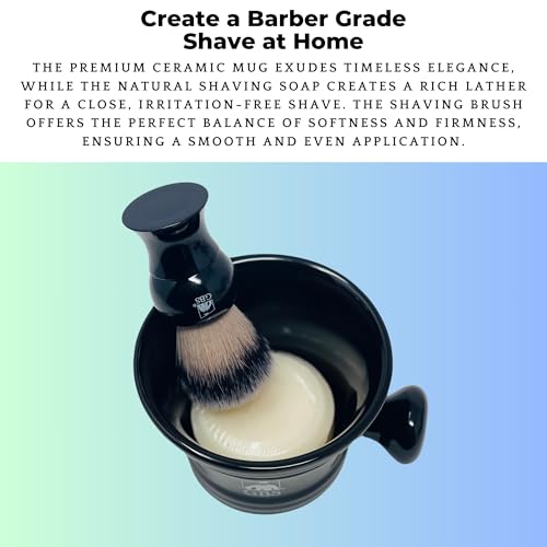 Set de rasage traditionnel pour une routine du matin parfaite avec savon GBS - 5