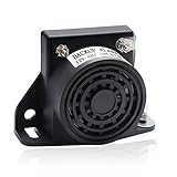 KERWINN Backup Alarm for Trucks 12V-48V 107±3DB,Waterproof Reversing Truck Backup Alarm with Super Loud Beeper Tone for Commercial Trucks Industrial Heavy Construction Vehicles