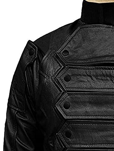 Mens Modern Slim Fit Leather Jacket Collection2