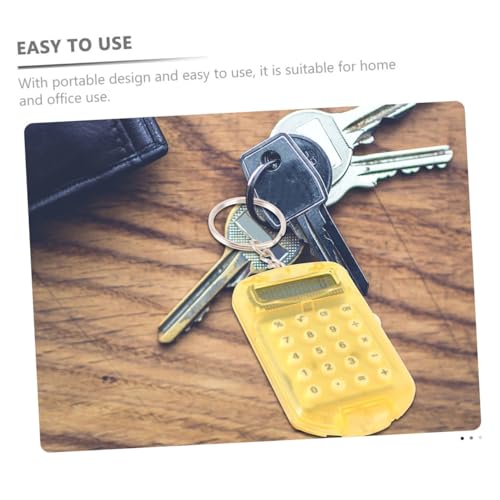 Calculatrice de poche DOITOOL petit format mini compteur et accessoires clés de calcul - 5