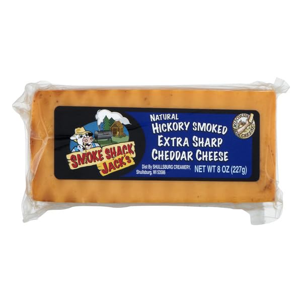 SmokeShack Jack - Hickory Smoked Extra Sharp Cheddar - 8 oz.