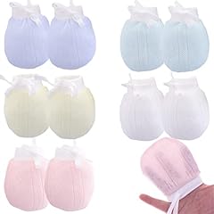 5 Pairs Eyelet Mitten