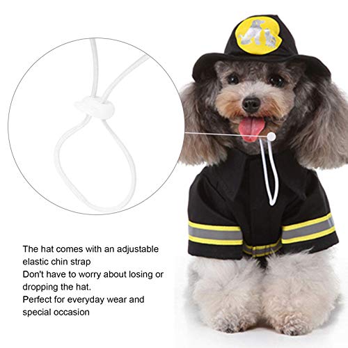 Disfraz de Bombero para Perro y Gato Talla S miniatura 3