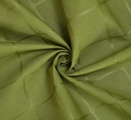 Image of Blue Strip Polycotton Fitted Bedsheet, King 72x78 (Green Check) | 300 TC | All-Round Elastic Grip | Soft, Breathable & Colourfast | Wrinkle Resistant | Machine Washable