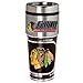 NHL Chicago Blackhawks Metallic Travel Tumbler,  16-Ounce
