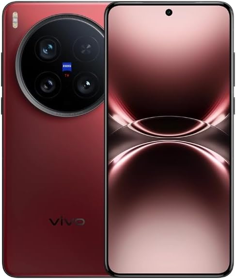 X200 Ultra Android 5G Smartphone | Snapdragon 8 Elite SOC | 16G RAM 512G ROM | 6.82" AMOLED Display | Triple Rear Camera (50MP+200MP+50MP) | Chinese Version (Red)