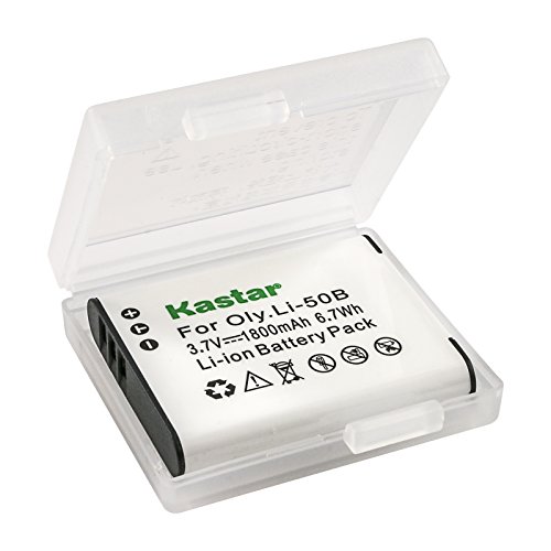 Kastar A20403 Li-50B Replacement Lithium-Ion Battery For Olympus Tough 8000, Tough 6000, Stylus 1030 Sw, Stylus 9000, Stylus 1010, Stylus 1020 Digital Camera thumb #1
