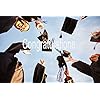 Graduation Cap Tassel with 2026 Gold Year Charm, 9 Inch Long (Lemon Green)