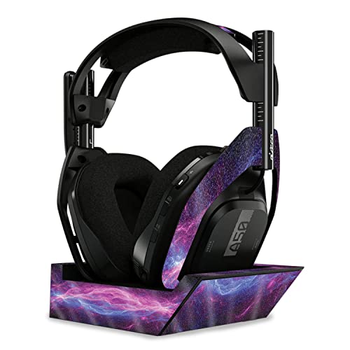 Image of MightySkins Glossy Glitter Skin Compatible with Astro A50 Wireless Headphones + Base Station (Gen 4) - Raw Energy | Protective, Durable High-Gloss Glitter Finish | Easy to Apply | Made in The USA