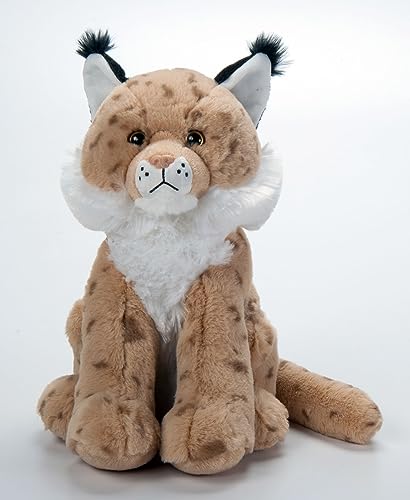 The Petting Zoo Lynx Stuffed Animal Plushie, Gifts for Kids,