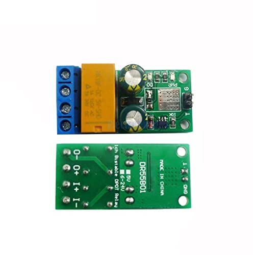 Module de relais bistable inverseur de polarité DC 5V 12V 2A DR55B01 pour contrôle moteur inverse