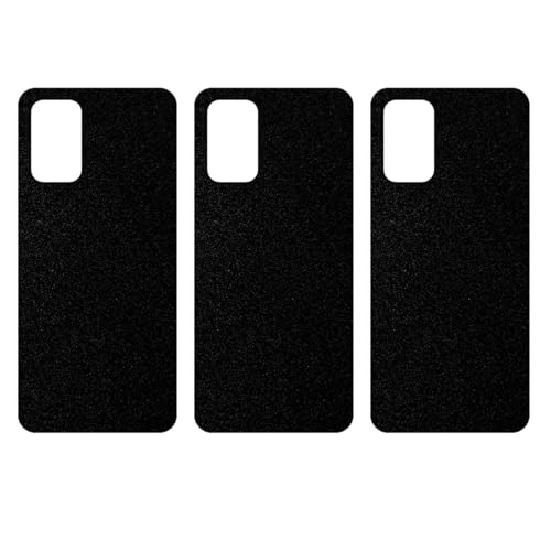 apgo Protecteur Skin, Autocollant, Peau, Film en Vinyle structuré pour l'arrière au modèle HTC Wildfire E Star avec Motif Noir Mat