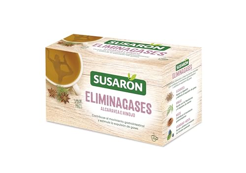 Susarón | Infusión Elimina Gases | Alcaravea e Hinojo | Sabor Anís | 20 bolsitas