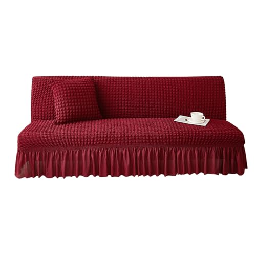 Housse de canapé-lit pliable 3 places extensible : la solution facile à nettoyer pour canapé usé - 2