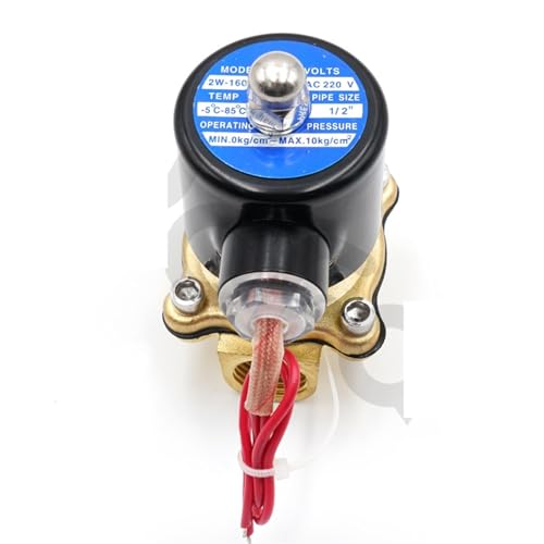 Électrovanne DN32 DC24V en laiton normalement fermée pour eau et air