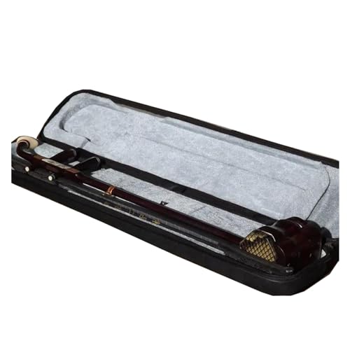 Erhu Instrument Handmade Small-leaf Rosewood Erhu Flat Rod Octagonal Erhu Musical Instrument With Case