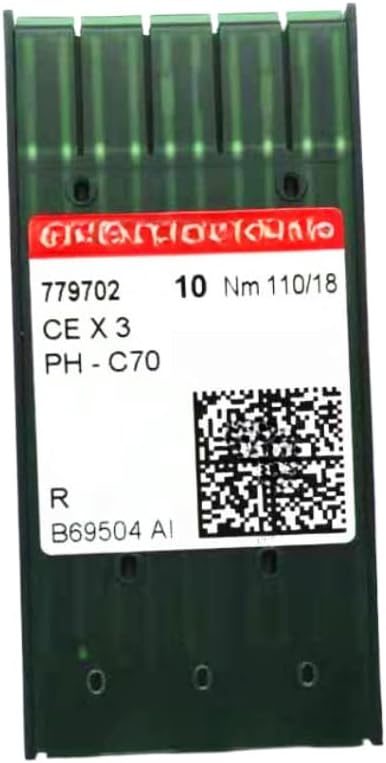 1Pc Textile Accessories CEX3 PH-C70 Computer Embroidery Towel Embroidery Needle (A Pack of No. 18/110.)