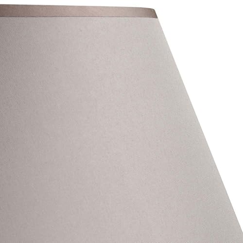 2PK Voltico Adjustable 9 Inch Fabric Coolie Lampshade for Table and Floor Lamps Modern Light Shade (Brown) - Image 5
