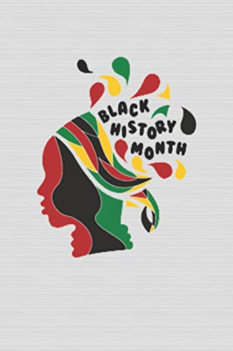 Black history month: lined journal