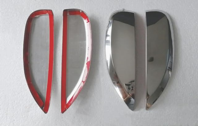 Auto Part - Stainless Steel Chrome Door Handle Bowl For Renaults Dusters Logan 2 Dacia Sandero Stepway II Sandero 2 Dusters (for door handles)