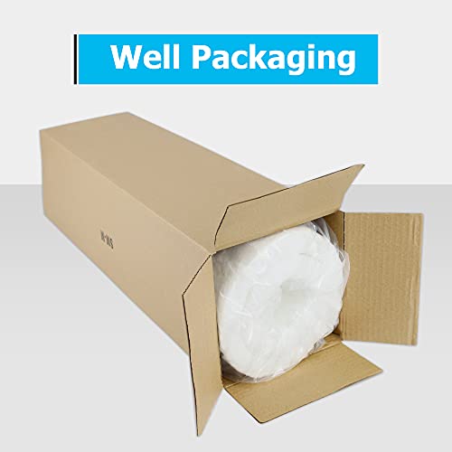 Gongyi Ceramic Fiber Insulation Blanket (24"X15"X1") High Density 1500C/2700F Fireproof Insulation Kaowool For Forges, Fireplace,Kilns, Stoves, Furnace, Dishwasher #TOP2