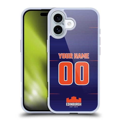 Coque iPhone 16 rugby Édimbourg pour supporter au stade et en déplacement