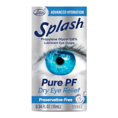 image for SPLASH TEARS Splash Pure PF Preservative-Free Lubricating Eye Drops fo