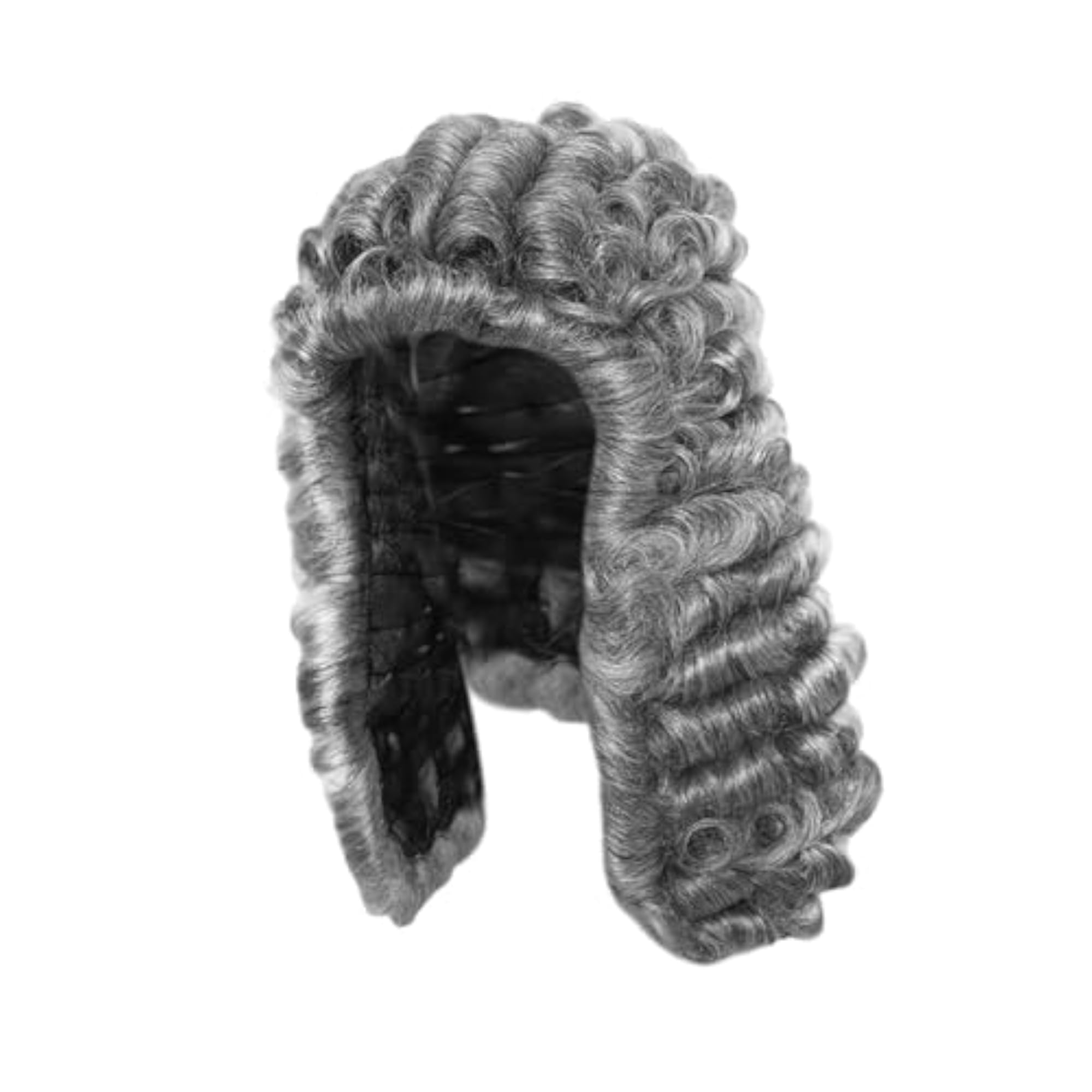 Colonial Wig Man Costume Long Wave Wig for Daily Use