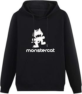 LAMEI Long Sleeve Hooded Sweatshirt Custom Monstercat Work Out Cotton Blend Hoody