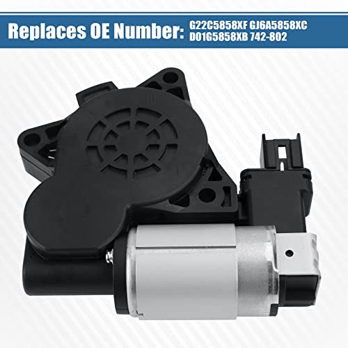 Motor de elevación de ventana eléctrico para Mazda seleccionado serie G22C5858XC 4