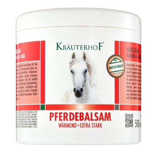 Kräuterhof Wärmender Pferdebalsam 500ml