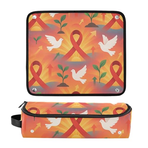 Organizador 2 en 1 para herramientas de cabello con tapete resistente al calor, gran capacidad para plancha, rizador, secador y más, bolsa de viaje estándar para mujer miniatura 3