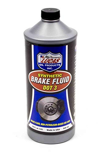 Lucas Oil Products LUC10826 Dot 3 Brake Fluid, 1 quart, 1 Pack