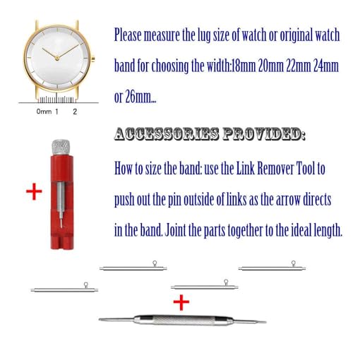 Image of Jubilee Bracelet For Men, Straps Compatible, Silver Bracelet For Man, Strap Watches For Men, Durable Watch Band For Watches For Men