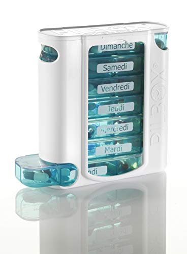 Porta comprimidos Semanal SEVEN (1, branco) 4 Porta comprimidos Semanal SEVEN (1, branco) - Imagem 4