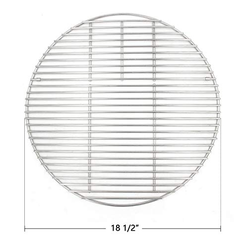 Hongso 18.5" Sus304 Round Cooking Grid Grates For Large Big Green Egg, Char-Griller, Kamado Joe, Vision Grill Vgkss-Cc2, B-11N1A1-Y2A Gas Grills, Bge18 #TOP1