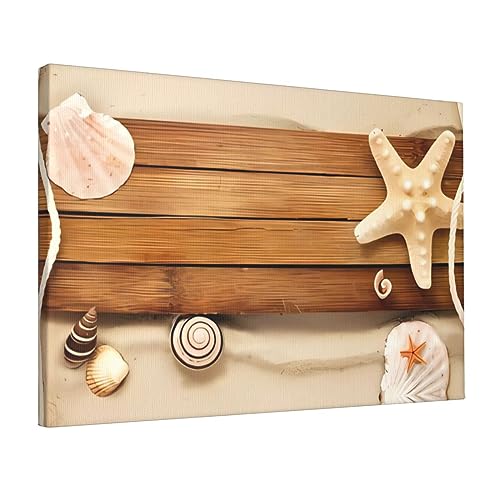 Toile océan déco plage pour une ambiance de cuisine relaxante