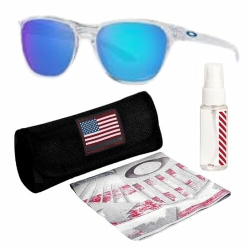 Image of Oakley MANORBURN OO9479 Square Shape Sunglasses With Official Eyewear Kit | Non-Polarized, Men's Sunglasses