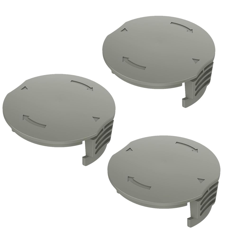 3PCS F016F05320 Trimmer Spool Cover Cap,Durable Spool Cap for Bosch Compatible with Bosch Easy GrassCut18-230 Spool Cover Caps Replacement