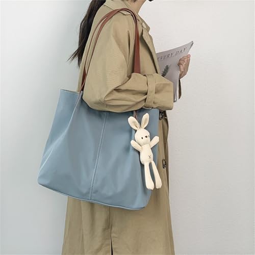 Sac à bandoulière anti-désordre noir en nylon avec compartiments amples - 2