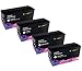 Price comparison product image Cartridges Kingdom SPC220E Pack of 4 Toner Cartridges compatible with Ricoh Aficio SPC220A, SPC220N, SPC220S, SPC221N, SPC221SF, SPC222DN, SPC222SF, SPC240DN, SPC240SF (1BK, 1C, 1M, 1Y)