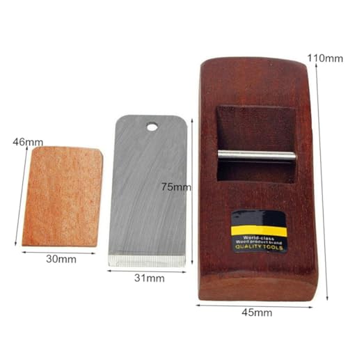 WHAMVOX 2 Unidades avião de bloco de madeira avião de mão de madeira ferramentas manuais ferramentas