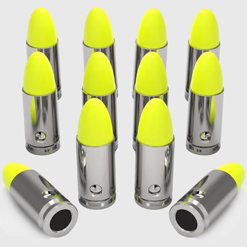 Artemis 9mm Snap Caps Dummy Rounds - Closed Weight & Precise Size for Safe Firearm Training, Fault Diction Test and Dry Fire Practice? 12Pcs ?