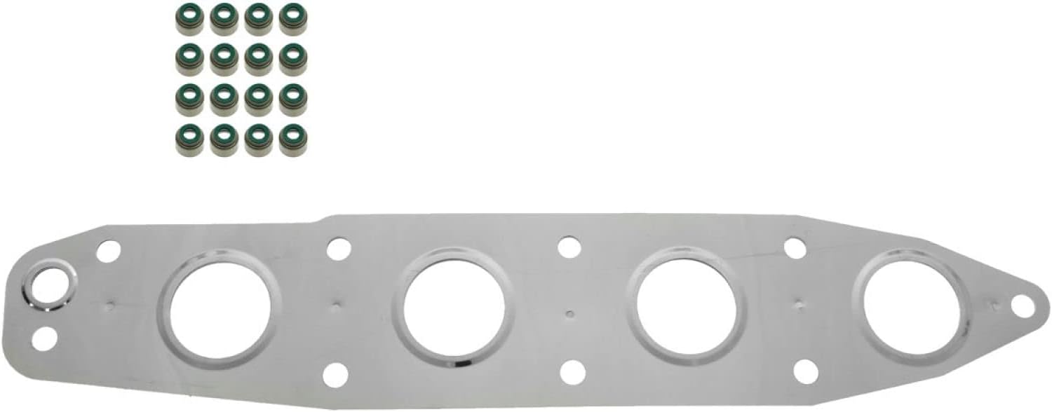 TRQ Complete Engine Head Intake Manifold Gasket Set Compatible with Chevy Geo Suzuki 1.6L SOHC