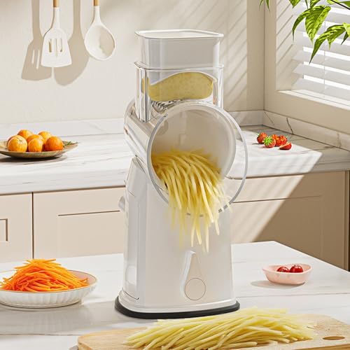Cortador manual de verduras con 5 cuchillas de acero inoxidable miniatura 3