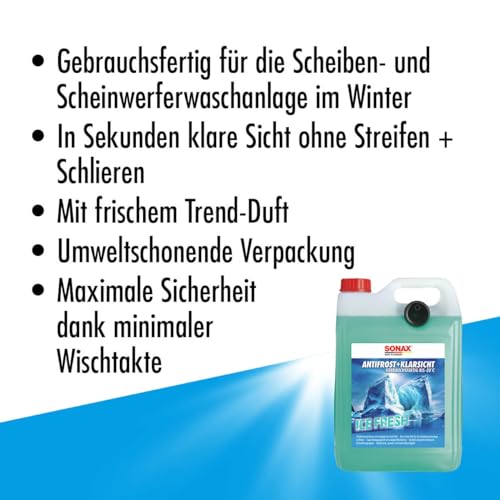 Scheibenfrostschutz SONAX AntiFrost+KlarSicht IceFresh