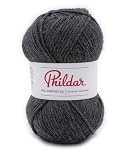 Phildar Laine Partner 3.5   Couleur Gris Minerai   pelote de laine pas cher   Laine et tricot Phildar